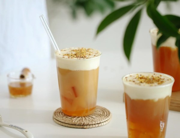 cheese foam boba tea