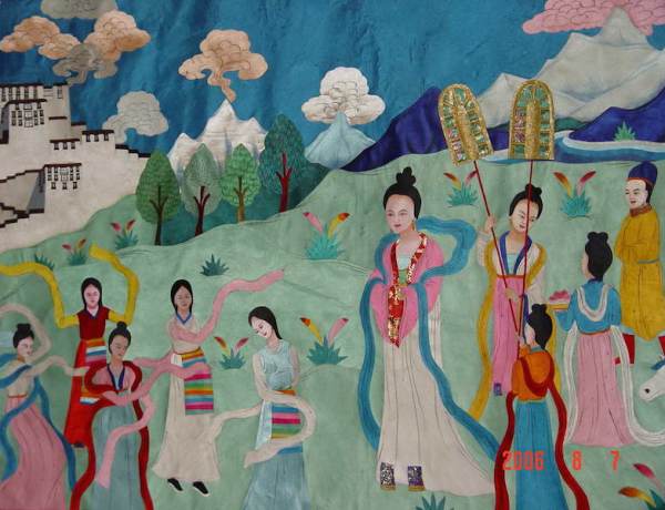 princess wen cheng tibet tang