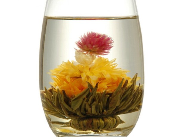flowering tea blooming tea