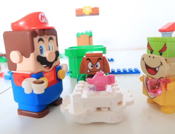 mario bowser tea time