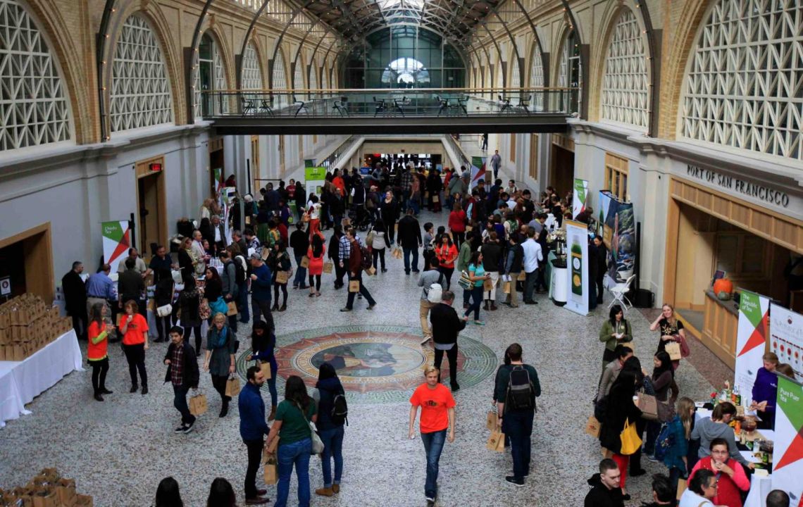 Ferry Building, San Francisco, SF tea festival san francisco market hall